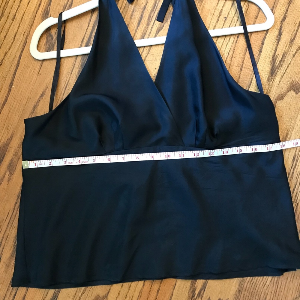 Banana Republic 100% Silk Halter top